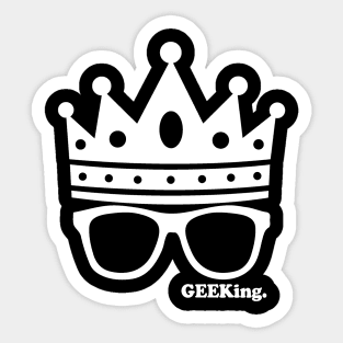 "Crown & Specs" 2 Sticker